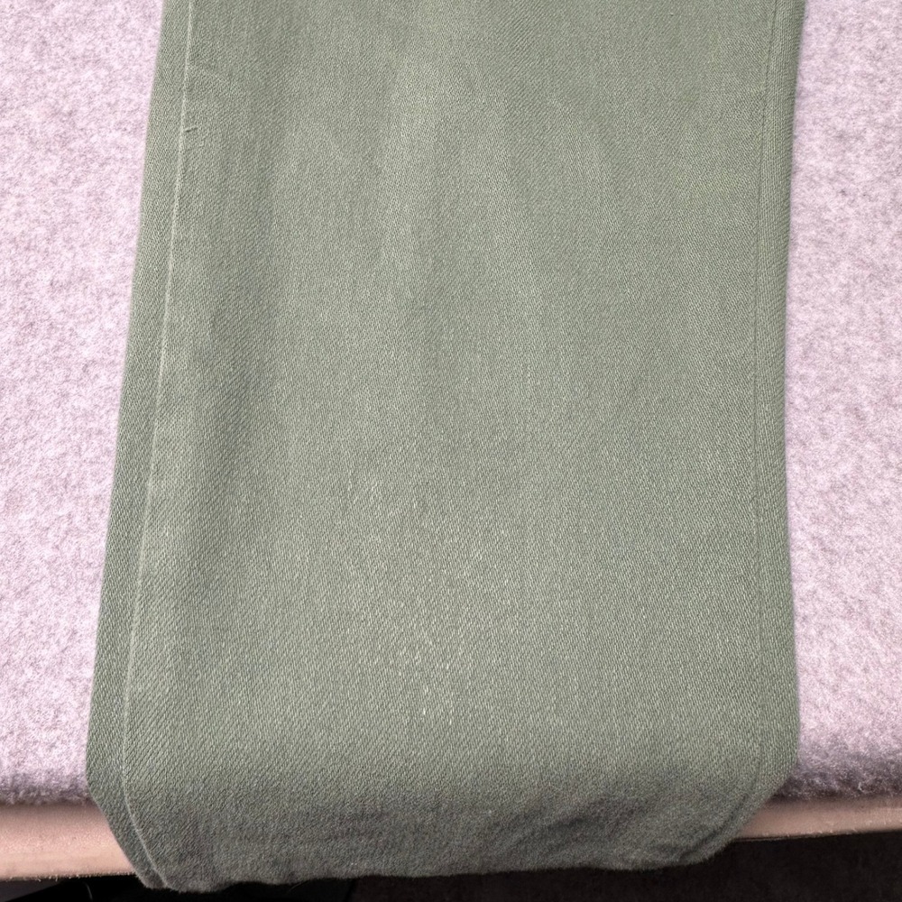 Womens‎ Olive Green Stretch Waist Pants Casual Slim Fit Size Unknown - Picture 8 of 14